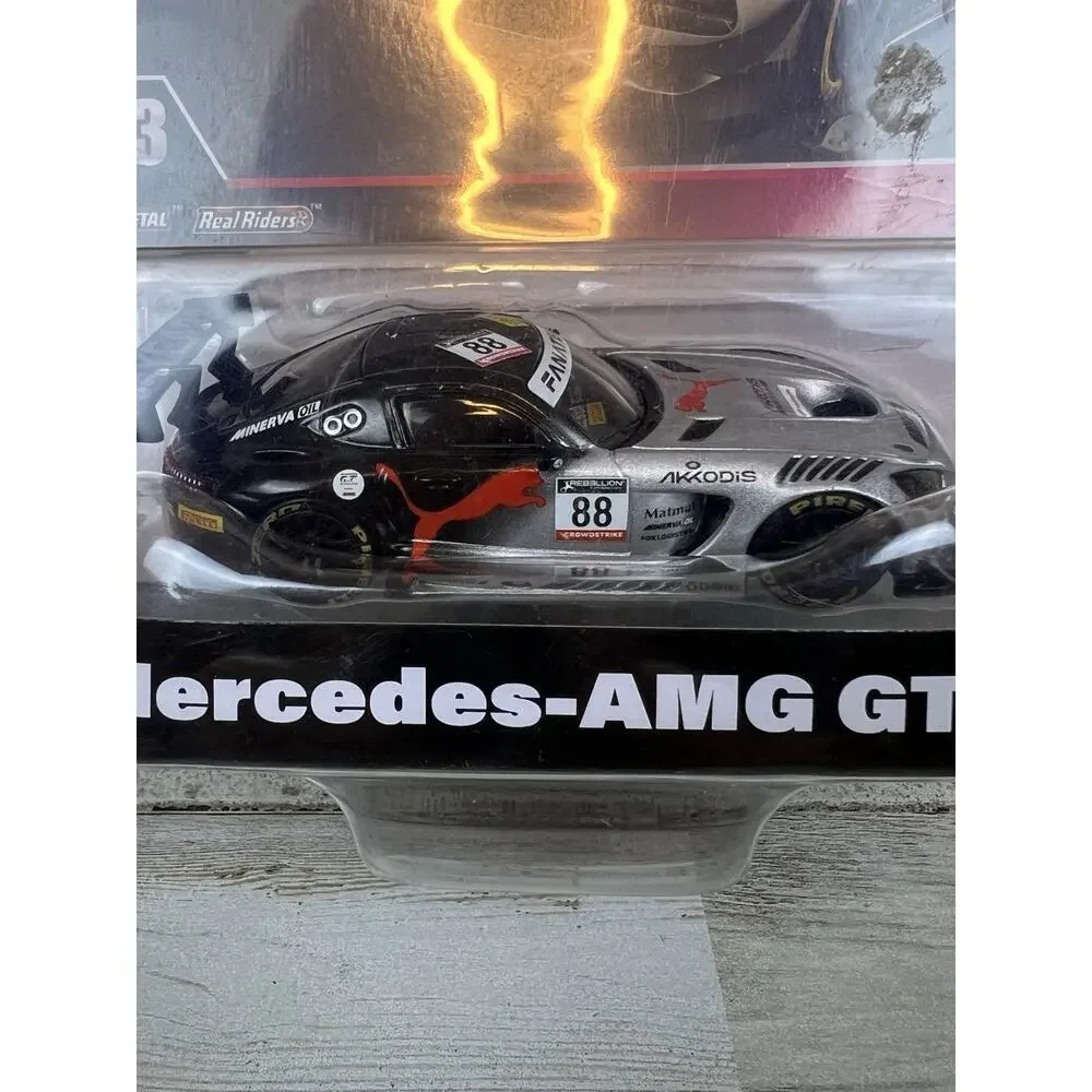 Hot Wheels Premium 1:43 Mercedes-AMG GT3 Diecast Car Factory Sealed 2024